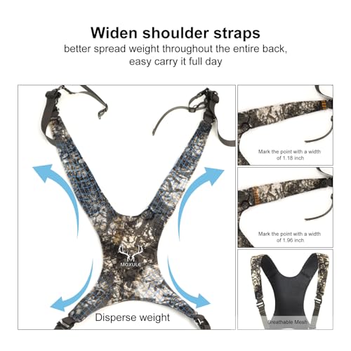 Binocular Harness Chest Pack (Camo / Large)