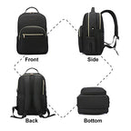 Laptop Backpack for Women (Black D / 17-Inch)