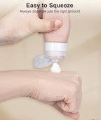 Travel Bottles for Toiletries (Brown)