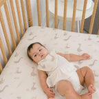 Charlie Farmhouse Goose Crib Fitted Sheet (Farmhouse Goose)