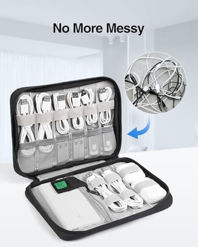 Cord Organizer Travel (Compact / Black)