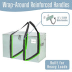 4 Pack Heavy Duty Moving Bags (4 Pack / Shiny Light Green)