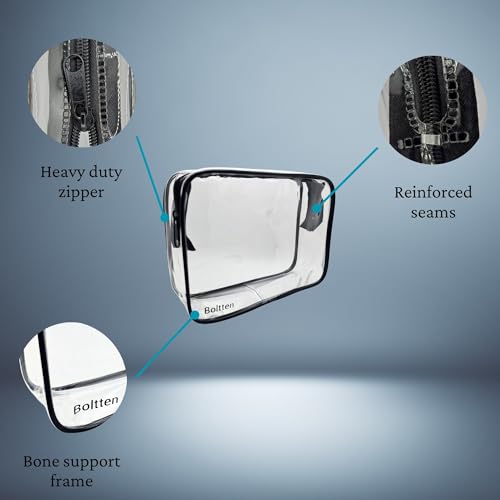 TSA Approved Clear Toiletry Bag 2