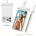 Waterproof Phone Pouch (1 Pack - White7.0")