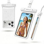 Waterproof Phone Pouch (1 Pack - White7.0")