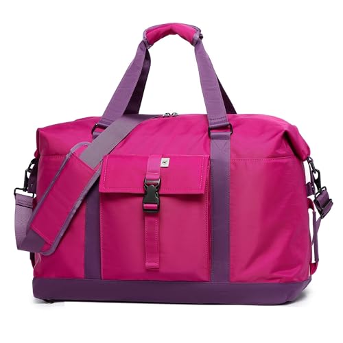 Duffel with Utility Pouch (Purple)