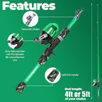 Kids Fishing Pole (Green (Essential Set) / 5ft)