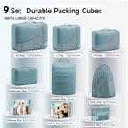 Packing Cubes for Travel (15 Blue Gray)