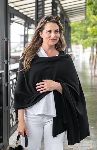 Dreamsoft Travel Scarf (Organic Cotton / Black)