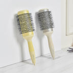 Large Round Brush for Blow Drying (Olive green)