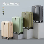 Luggage Sets 2 piece Carry On Luggage with Wheels PC Hard Shell Suitcases Lightweight Checked Travel Luggage Large Travel Suitcase Woman Men 20 (2 Pc Set (20/29) / Bamboo Green)