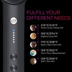 Hair Straightener Brush (Black)