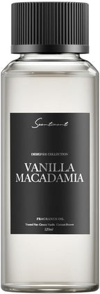 Scentiment Diffuser Oil - Vanilla Macadamia Fruit | Home Aromatherapy Fragrance Oil (120ml)