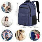 Laptop Backpack for Men Teens Boys (Blue / 15.6 inch)
