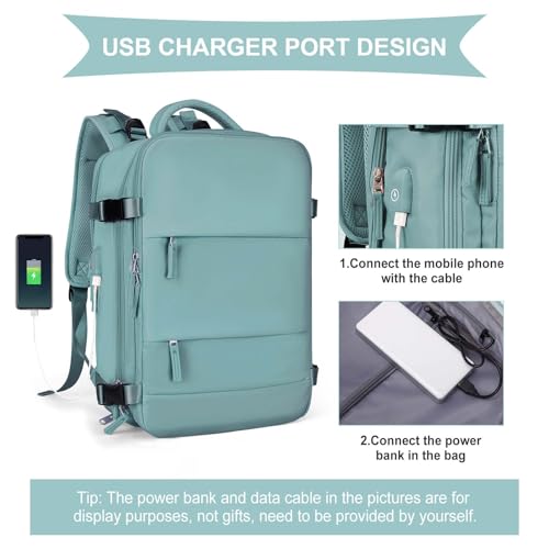 Travel Backpack For Women Men (25l / Blue)