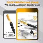 hot Comb Electric for Wigs (Small / Gold)