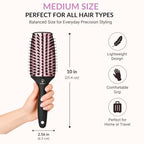 Curved Vented for Blow Drying (Rose Gold / Medium)