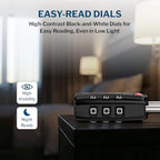 TSA Approved Luggage Locks (Black 2PK)