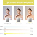 Makeup Bag with Led Mirror (Yellow / with LED mirror)