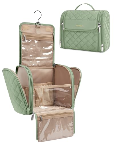 Toiletry Bag for Women (Green / Large)