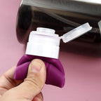 Travel Bottles for Toiletries (Dark-Purp-2oz)