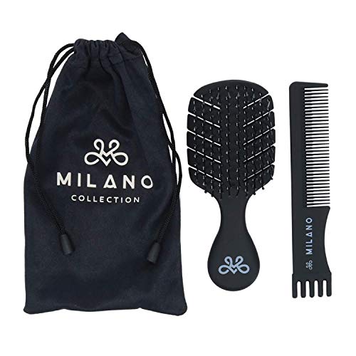 Women’s Gentle No (Mini Gentle Brush & Comb Set / Black)
