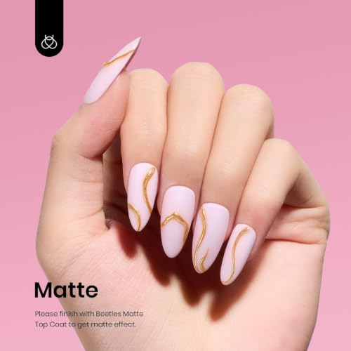 Beetles Pink Gel Polish (B - Creme Pink | Barely Pink)