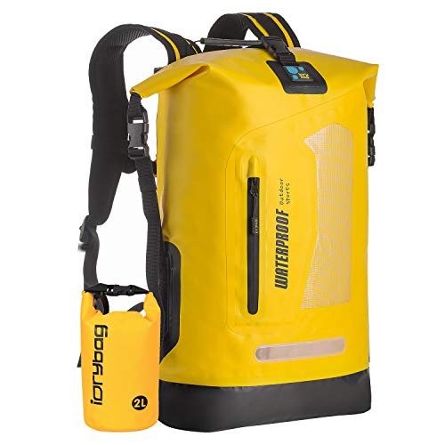 Waterproof Backpack for Men 20L (40L / Yellow)