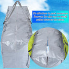 4 Pcs 176 Gallon Extra Large Moving Bags Heavy Duty Storage Bag (176 Gallon / Silver)