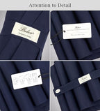 Folding Umbrella Lux Hardwood Handle Auto Open Close Dark Navy (Dark Navy)