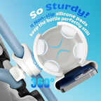 2-in-1 Stroller Cup Holder Phone Holder, White, Baby Essentials (White)
