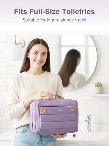 Women's Hanging Toiletry Bag (Purple / Large)