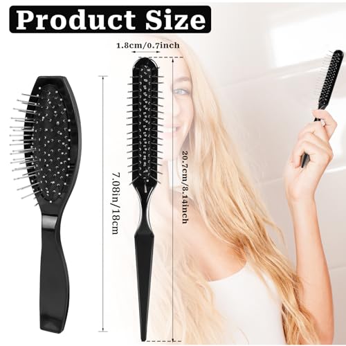 Wig Brush Set (Black - Combo A)