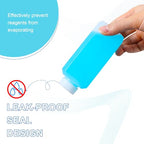 8oz Leak Proof Plastic Bottles with Caps (Translucent / 8oz)