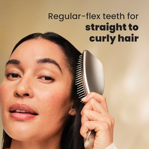 Chrome Ultimate Detangler Brush (Champagne Gold / Full Size)