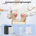 USB C Charger Block Charging Station (A-White / 108W)
