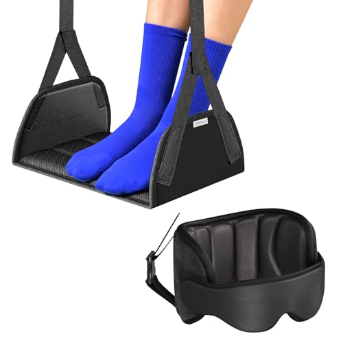 Travel Pillow with Strap (Travel Pillow & PE Board Foot Hammock)
