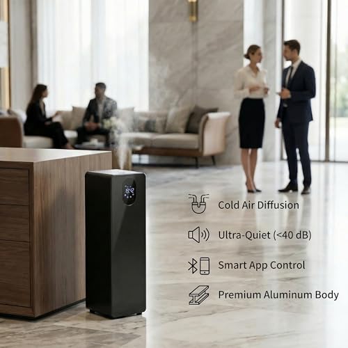Waterless Essential Oil Diffuser (Black)