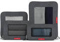 Premium Compression Packing Cubes for Travel (Black / 4 pack)