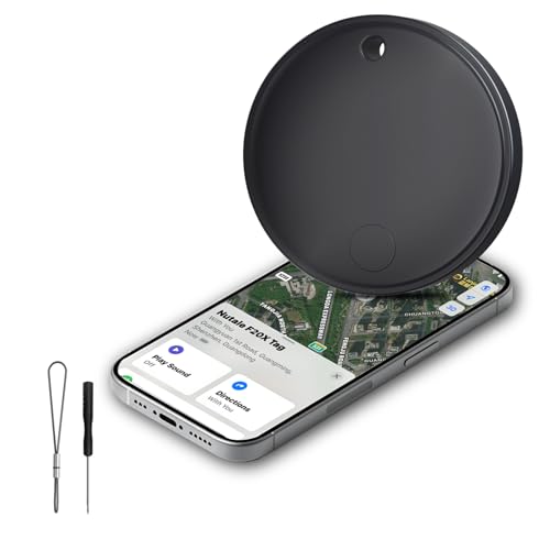Apple MFi Certified] Tracker Tags (1-Black)