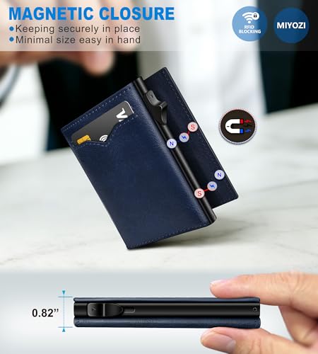 Wallet for Men (Retro Blue110)