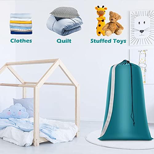 Heavy Duty Laundry Bag (Blue / 41" x 28" x 1")