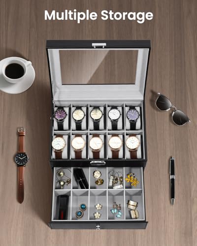 20 Slot Watch Box (Gray / 20 Slots)