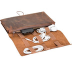 Cable Organizer Bag (Brown / Large)