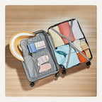 26" Hardside Medium Checked Luggage (Rose Gold / Medium Checked)