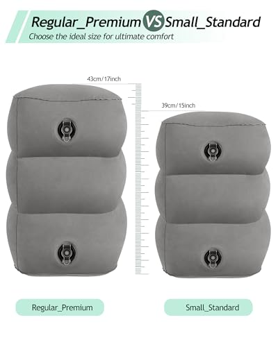 Inflatable Foot Rest Pillow