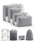 Packing Cubes for Travel (04 Gray)