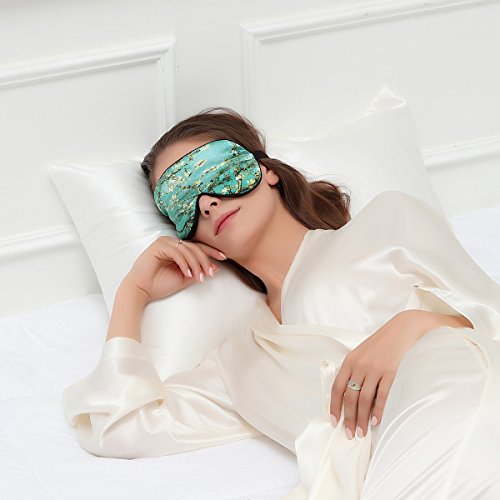 Mulberry Silk Sleep Mask (Van Gogh - the Tree of Life)