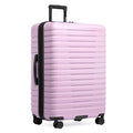 Boren Expandable Hardside Rugged Travel Luggage with 8 Spinner Wheels (Checked-Large 30-Inch, No USB Port / Lavender)