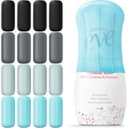 16 Pack Silicone Bottle Cover (G-Colorful-16)